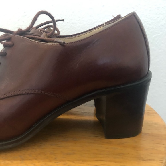 ‼️VTG‼️ Nine West heeled oxfords - Picture 5 of 6